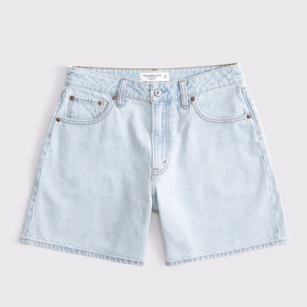 NWT Abercrombie & Fitch | Curve Love High Rise Loose Shorts | Size 27